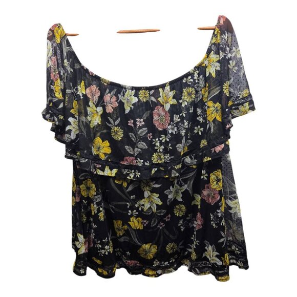 Love & Legend Floral Off Shoulder Top - Picture 4 of 11